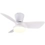 Trio RANDERS R64412131 Вентилатор 1x20w/led 2700-6000k 2500lm ip20