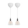 Nordlux RAY 63233033 Висяща лампа 2x40W/E14 IP20
