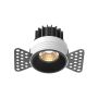 Maytoni Round DL058-7W3K-TRS-B Вградено спот светило 1x7W/LED 3000K 450lm IP20