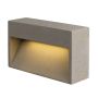 SLV CONCRETO 1006405 Светильник за стена 1x12W/LED 3000K 470lm IP65
