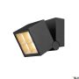 SLV CUBE 1007458 Светильник за стена 4x15W/LED 2700K|3000K 1000lm|1200lm IP65