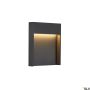 SLV FLATT 1002952 Светильник за стена 1x14W/LED 3000/4000K 460LM IP65