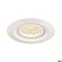 SLV KINI 1000833 Вградено спот светило 1x12W/LED 3000K 850LM IP65