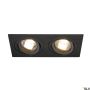 SLV NEW TRIA 113492 Вградено спот светило 2x50W/GU10 IP20
