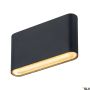 SLV OVAL 1007142 Светильник за стена 1x5.7W/LED 2700K|3000K 560lm IP65