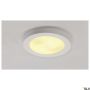 SLV PLASTRA 148001 Повърхностно светило 2x25W/E27 IP20
