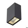 SLV QUAD 232465 Светильник за стена 1x4.6W/LED 3000K 80LM IP44