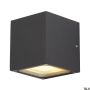 SLV SITRA CUBE 232535 Светильник за стена 2x9W/GX53 IP44
