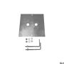 SLV SQUARE POLE 1000343 Анкер IP20