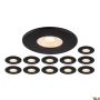 SLV UNIVERSAL DOWNLIGHT 1007271 Вградено спот светило 1x8W/LED 2700K|3000K|4000K|6500K 560lm|610lm|680lm|640lm ip20_ip65