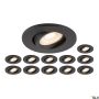 SLV UNIVERSAL DOWNLIGHT 1007273 Вградено спот светило 1x8W/LED 2700K|3000K|4000K|6500K 560lm|610lm|680lm|640lm IP20