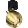Italux Lafin SPL-45379-1R-BK-GD Спот 1x10W/GU10 IP20