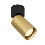 Italux Nesto SPL-23436-1R-BK-BRSS Спот 1x10W/GU10 IP20