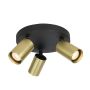 Italux Nesto SPL-23436-3R-BK-BRSS Спот 3x10W/GU10 IP20