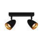 Italux Tino SPL-36748-2-BK-GD Спот 2x10W/GU10 IP20