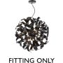 Dar Lighting Swash SWA1322-SP Въже или верига за закачане 9x40w/g9