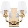 Cosmolight NEW YORK W02510AU-WH Светильник за стена 2x40w/E14 IP20