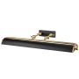 Elstead Lighting Winchfield WINCHFIELD-PLL-AB-MB Светлина за картини 4x40W/E14 IP20