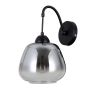 Italux Felis WL-40824-1-BK Светильник за стена 1x40W/E27 IP20