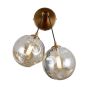 Italux Perlos WL-54456-2-HB-AMB Светильник за стена 2x5W/G9 IP20
