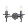 Elstead Lighting WARWICK WR2-GRAPHITE Светильник за стена 2x60W/E14