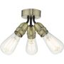 Dar Lighting Yao YAO0375 Таванна лампа 3x60w/e27 ip20