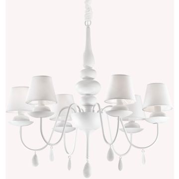 Ideal Lux BLANCHE 035581 Люстра 6x40W/E14 ip20
