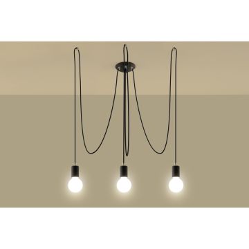 Sollux EDISON SL.0370 Висяща лампа 3x60W/E27