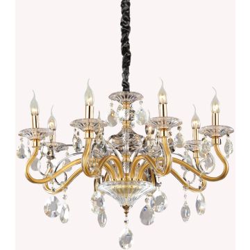 Ideal Lux NEGRESCO 087764 Люстра 8x28W/E14 ip20
