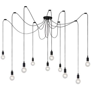 Lucide FIX 08408/10/30 Висяща лампа 10x60w/e27 ip20