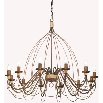 Ideal Lux CORTE 097671 Люстра 12x40W/E14 ip20