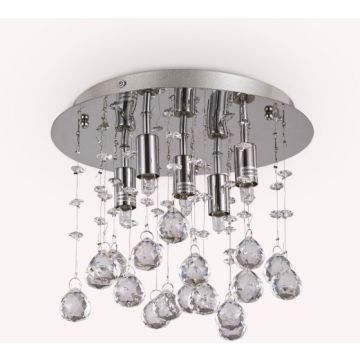 Ideal Lux MOONLIGHT 094649 Таванна лампа 5x40W/G9 ip20