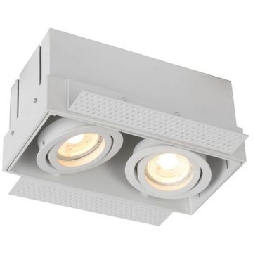 Lucide TRIMLESS 09925/02/31 Вградено спот светило 2x50w/gu10 ip20
