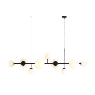 Aldex DIONE 9 BLACK 1092N1 Висяща лампа 9x40W/60W/E14/E27 IP20