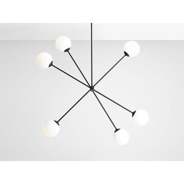 Aldex OHIO 1081PL_K1 Таванна лампа 6x40W/E14
