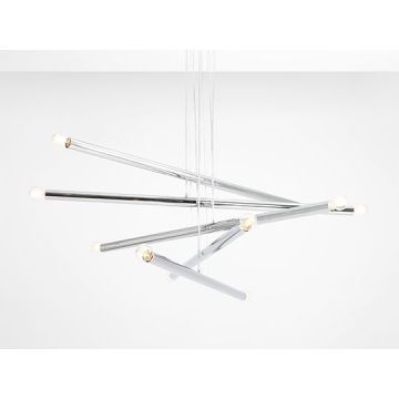 Aldex TUBO 1072M4 Висяща лампа 10x40W/E14