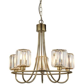 Endon Berenice 107802 Люстра 5x6w/e14 ip20