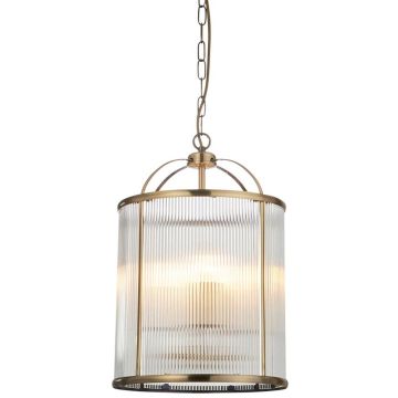 Endon Lambeth Ribbed 106711 Висяща лампа 4x6w/e14 ip20
