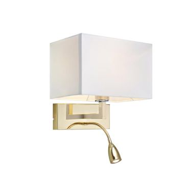 Markslojd SAVOY 106308 Светильник за стена 2x60W/E27/ + LED 1x3W 485LM IP20