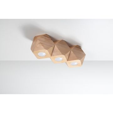 Sollux WOODY 3 SL.1010 Таванен светилник 3x40W/GU10 IP20