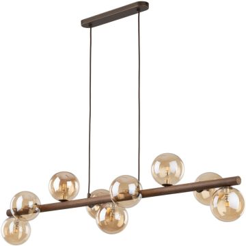 TK Lighting ESTERA WOOD 11097 Висяща лампа 9x8W/G9 IP20
