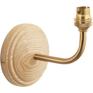 Endon Wood Arc 115076 Рамо за стенен фиксатор 1x7w/b22 ip20