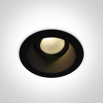 One Light The Dark Light 11107FD/B/W Вградено спот светило 1x7W/LED 3000K 560lm IP20