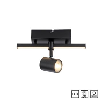 Paul Neuhaus BARIK 6523-18 Спот 2x4,5W|3W/GU10|LED 3000K 600LM IP20