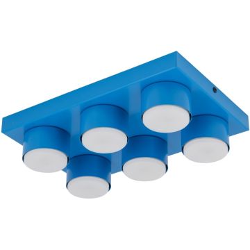 TK Lighting BRIX 11285 Таванна лампа 6x11W/gx53 IP20