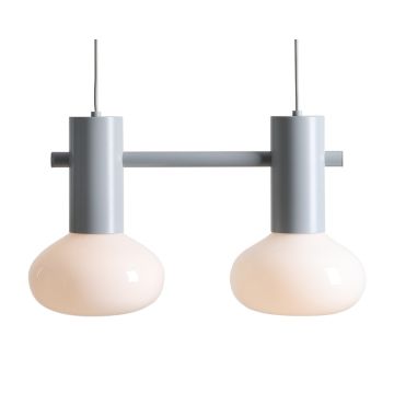 Aldex FLO 2 GREY S 7000H22_S Висяща лампа 2x10W/E14