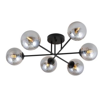 Emibig ROMA 1245/6 Таванна лампа 6x10W/E14 IP20
