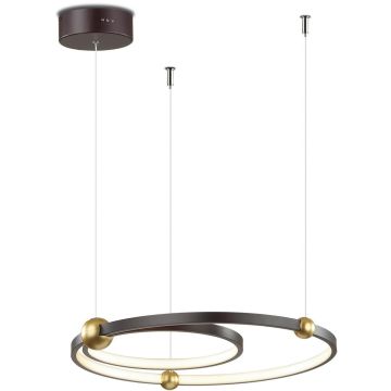 Altavola Design Aurora LA110/P_50_3k_black Висяща лампа 2x49W/LED 3000K 2940lm IP20