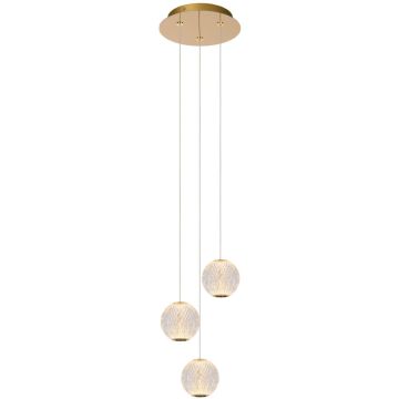 Lucide CINTRA 13499/13/60 Висяща лампа 1x12.6w/led 2700k 150lm ip20