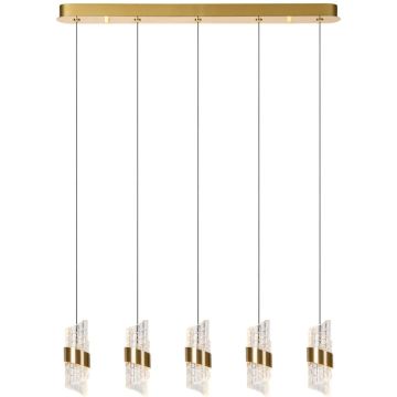 Lucide KLIGANDE 13496/35/02 Висяща лампа 5x7w/led 2700k 720lm ip20